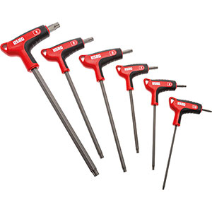 N20356: Serie di chiavi maschio esagonali con profilo X-Grip con impugnatura; USAG