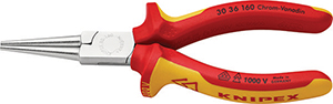 N32952: Pinze a becchi tondi lunghi VDE; KNIPEX