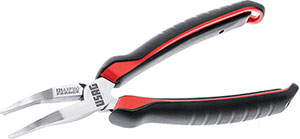 N35096: Pinze a becchi piatti lunghi piegati; USAG