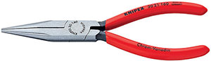 N35193: Pinze a becchi mezzitondi lunghi; KNIPEX
