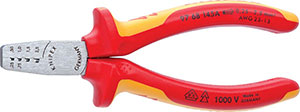 N35502: Pinze crimpatrici per terminali a bussola VDE; KNIPEX