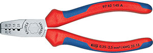 N35506: Pinze crimpatrici per terminali a bussola; KNIPEX