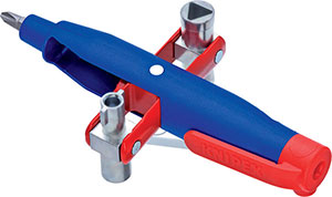 N35601: Chiave universale per quadri ed armadi elettrici; KNIPEX