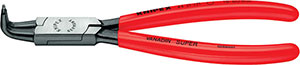 N35617: Pinze a becchi piegati a 90° per anelli elastici interni; KNIPEX