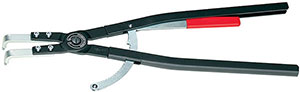 N35624: Pinze a becchi piegati a 90° per anelli elastici interni; KNIPEX