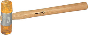 N50056: Mazzuola con teste in plastica; FORTIS