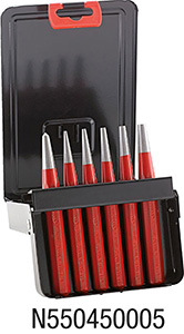 N55045: Assortimento di punzoni e bulino; FORMAT