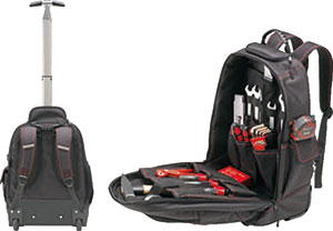 N90417: Zaino portautensili in nylon con trolley; FORMAT