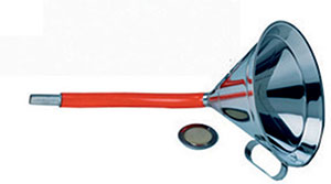 P50690: Imbuto in acciaio inox con flessibile e filtro; AEG_MARTINELLI