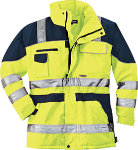 S07131: Parka ad alta visibilità; NO LABEL