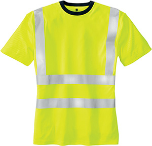 S07139: T-shirt ad alta visibilità; NO LABEL