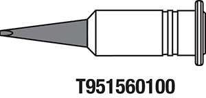 T95156: Punta di ricambio per saldatore a gas; ERSA