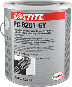U60195: Rivestimento antisdrucciolo epossidico monocomponente - PC 6261 GY; LOCTITE