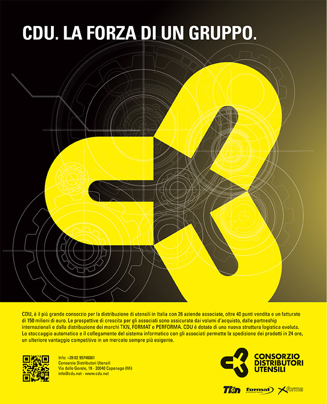 Pagina pubblicitaria di CDU - Consorzio Distributori Utensili - Ottobre 2012